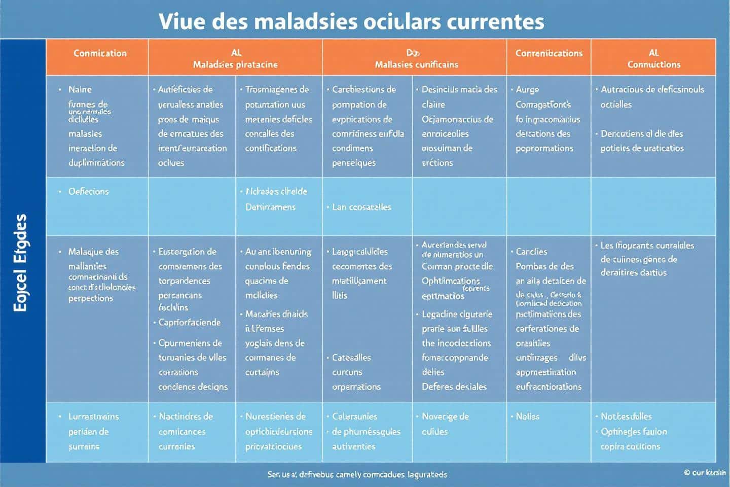 Pathologies oculaires les plus courantes : Guide des affections fréquentes et comment les reconnaître.